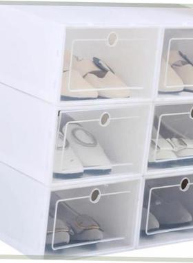3PCS Transparent plic shoe box dustproof无品牌/ Shoes cabine