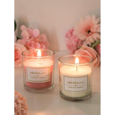 Candles Gift Set Luxury Scented Soy Wax Candle HomIJFe Decor