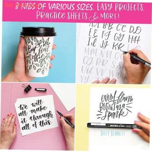 Calligraphy Hand Lettering Pens, Pigment Liner Micron Pen Se