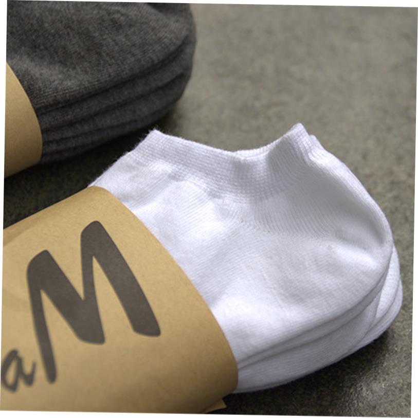 5pair Mens Sock Solid Color Cotton Business Socks男纯色袜子