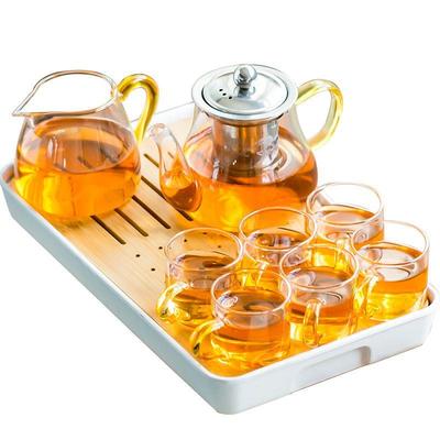 thewangs studioGlass teapot small filter simple tea set off