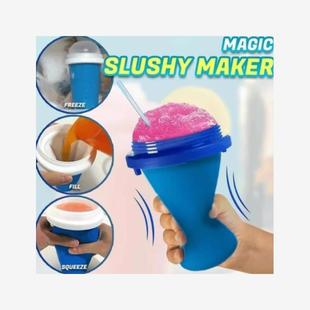 Cup Squeeze Slushy Maker Cream Quick Ice Frozen