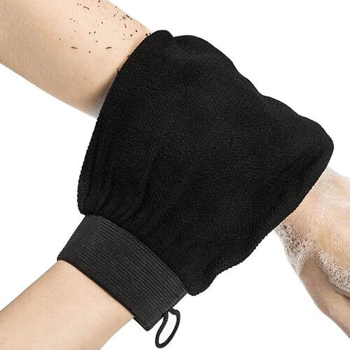 Moroccan Hammam Exfoliating Shower Gloves Painless Remove De
