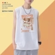 中性cos 纯棉舒适透气平胸塑胸内衣女新款 束胸外穿砍袖 宽肩宽松版