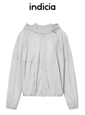 indicia标记商场同款女装夏季款宽松工装风户外外套6B406WT356F