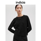 indicia标记商场同款 秋冬款 圆领针织套头羊毛毛衣F2D4MS681C