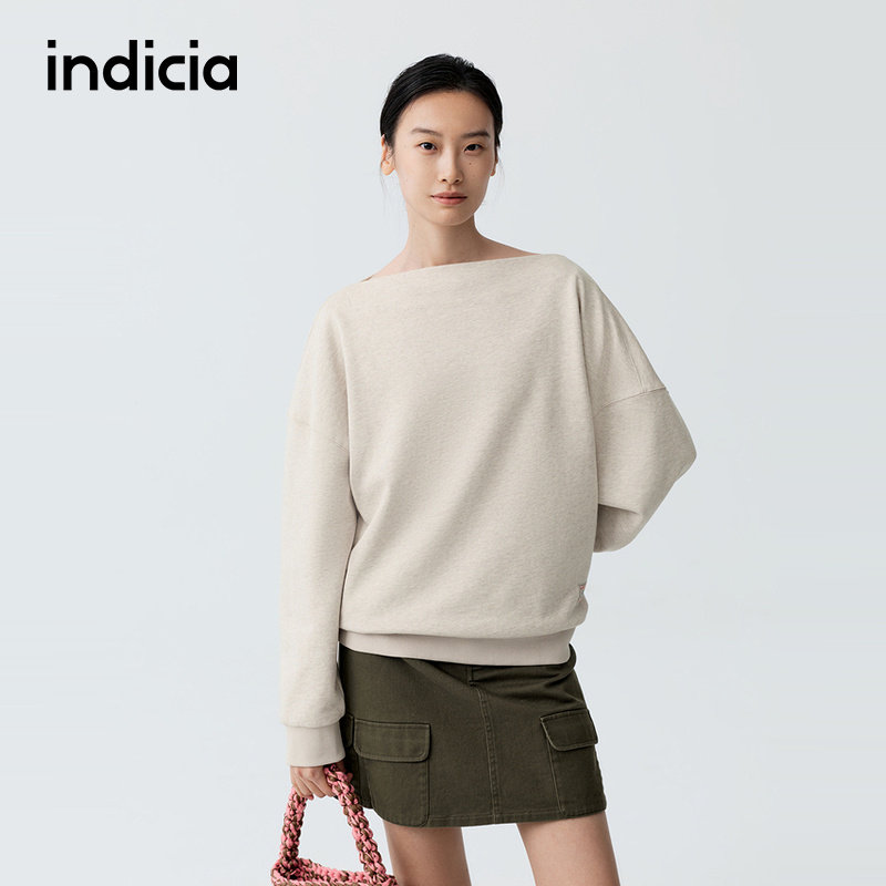 indicia标记商场同款2026春秋季新款女装卫衣上衣F2A6WY039F