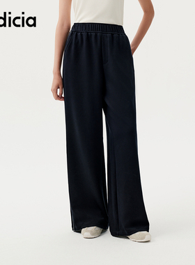 indicia标记商场同款25秋新款运动风休闲卫裤香蕉裤F2C5KZ408N