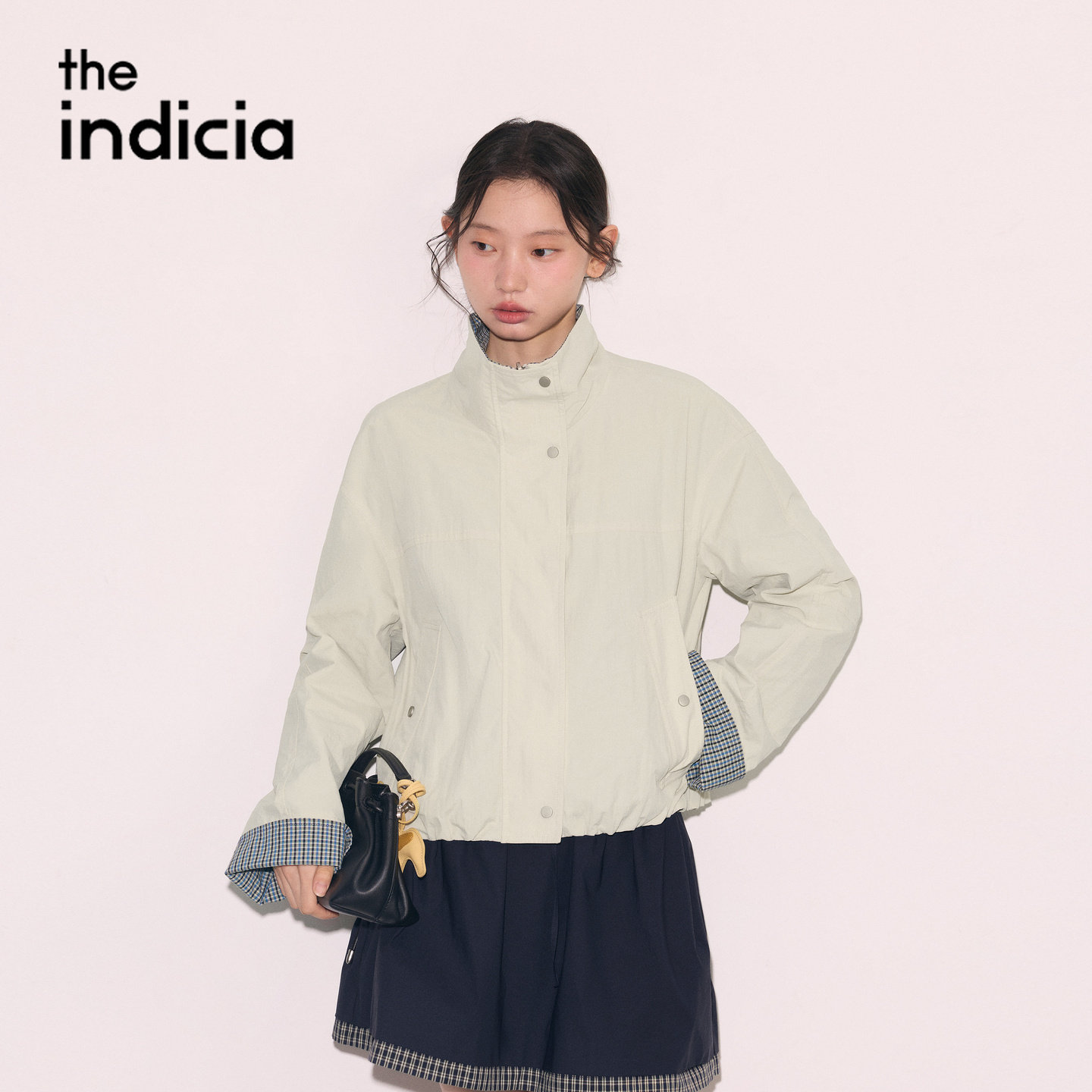 indicia标记商场同款2026秋季新款女装双面穿短款外套L2C6WT222Z