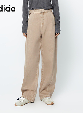 indicia标记商场同款25春新款美式复古工装牛仔裤显瘦F2A5NK063F