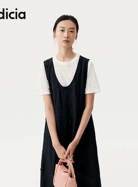 indicia标记商场同款25秋新款极简通勤文艺连衣裙套装F2C5LQ356N