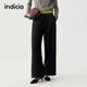 indicia标记商场同款 F2B5KZ174F 女宽松阔腿裤 25夏新款 直筒休闲裤