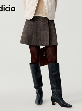 indicia标记商场同款2025秋冬季新款女装半身裙女短裙F2D5QZ498C
