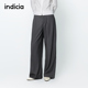 indicia标记商场同款 L2C5KZ125 显瘦休闲长裤 25秋新款 抽绳基础款