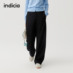 indicia标记商场同款2025秋冬季新款女装休闲裤长裤子F2D5KZ575F