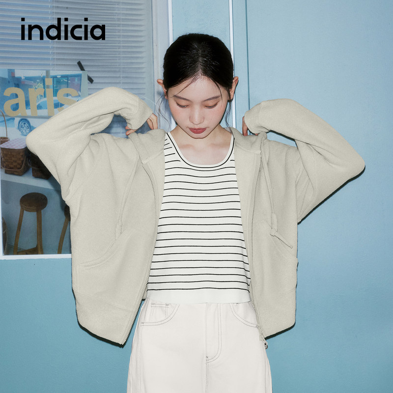 indicia标记商场同款26春夏新款女装条纹打底背心针织衫L2B6BX087