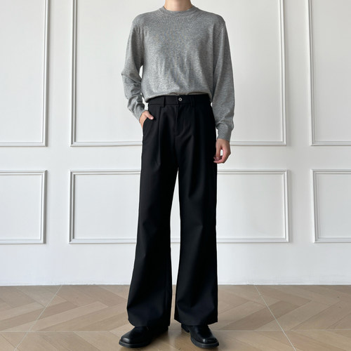 2026夏季三本针工艺微喇TR西裤