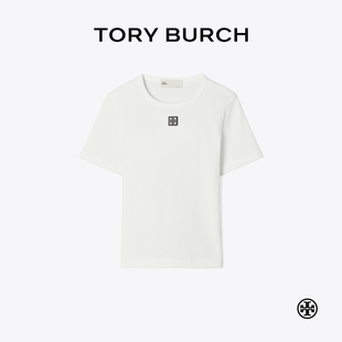 棉質(zhì)羅紋短袖 BURCH 恤 170886 湯麗柏琦 TORY