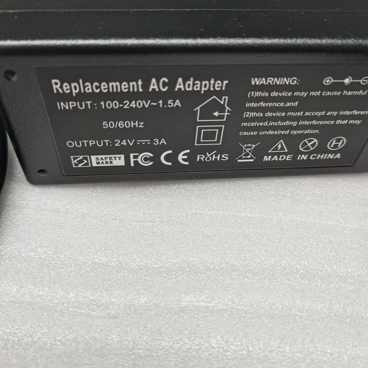 Logitech罗技方向盘G25G27G29 W-U000充电器24V1.75A2A电源适配器
