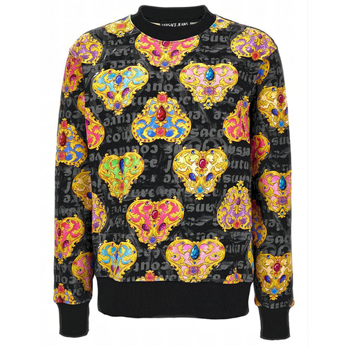 范思哲男士休闲圆领卫衣