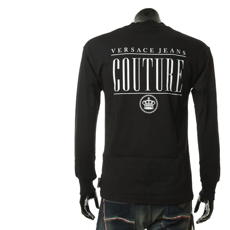 Versace/范思哲VJ 正品 皇冠男士长袖圆领T恤 B3GZB7TN 30319