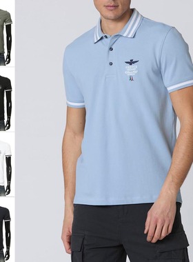 Aeronautica Militare AM 空军 男士时尚短袖POLO衫241PO1758P191