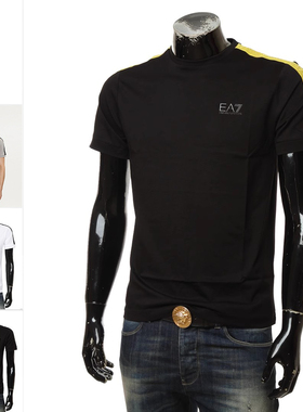 Armani/阿玛尼EA7 男士简约时尚休闲短袖T恤 3DPT35 PJ02Z