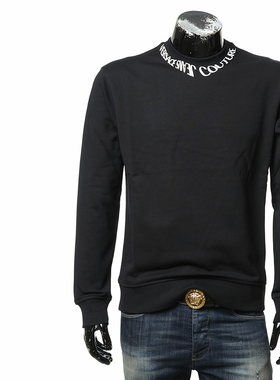 Versace/范思哲 VJ 男士奢潮休闲简约圆领套头卫衣79GAIP03 CF06P