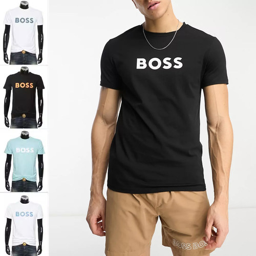 HugoBoss男士圆领T恤