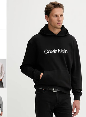 Calvin Klein CK 卡尔文克雷恩 男士时尚休闲连帽卫衣 LV14LD231G