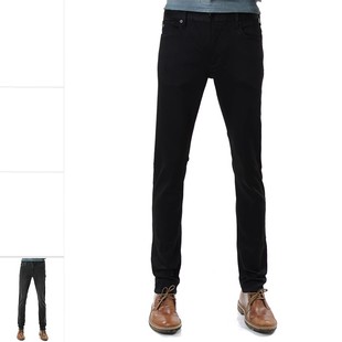 时尚 修身 鹰标黑色牛仔裤 Armani 8N1J06 男士 长裤 1DHDZ 阿玛尼EA