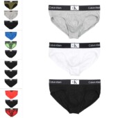 Klein 简约3件装 Calvin 卡尔文克雷恩 男士 三角内裤 NB3527A