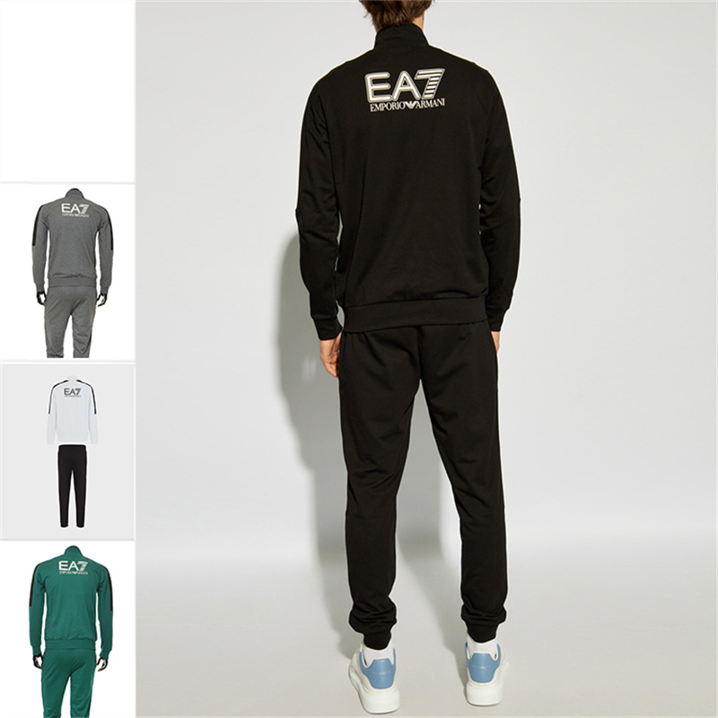 Armani/阿玛尼EA7 男士时尚卫衣外套休闲运动服套装 6DPV57 PJVRZ