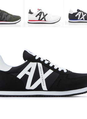 Armani/阿玛尼AX 海外直邮  男士轻便低帮休闲鞋 XUX017 XCC68