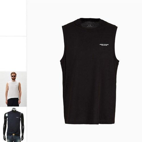 Armani/阿玛尼男士无袖T恤背心