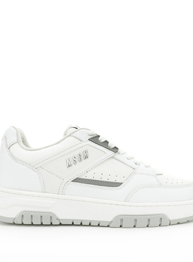 MSGM海外直邮 男士潮牌真皮时尚厚底简约低帮休闲鞋 3840MS604