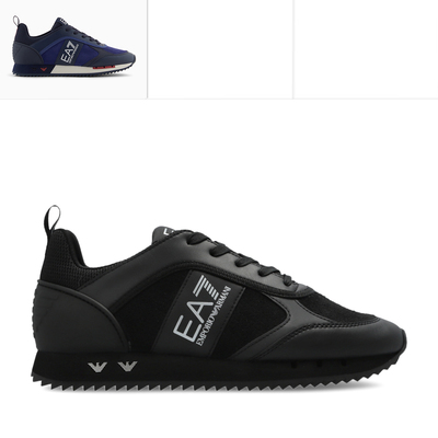 阿玛尼鹰标男士运动低帮休闲鞋