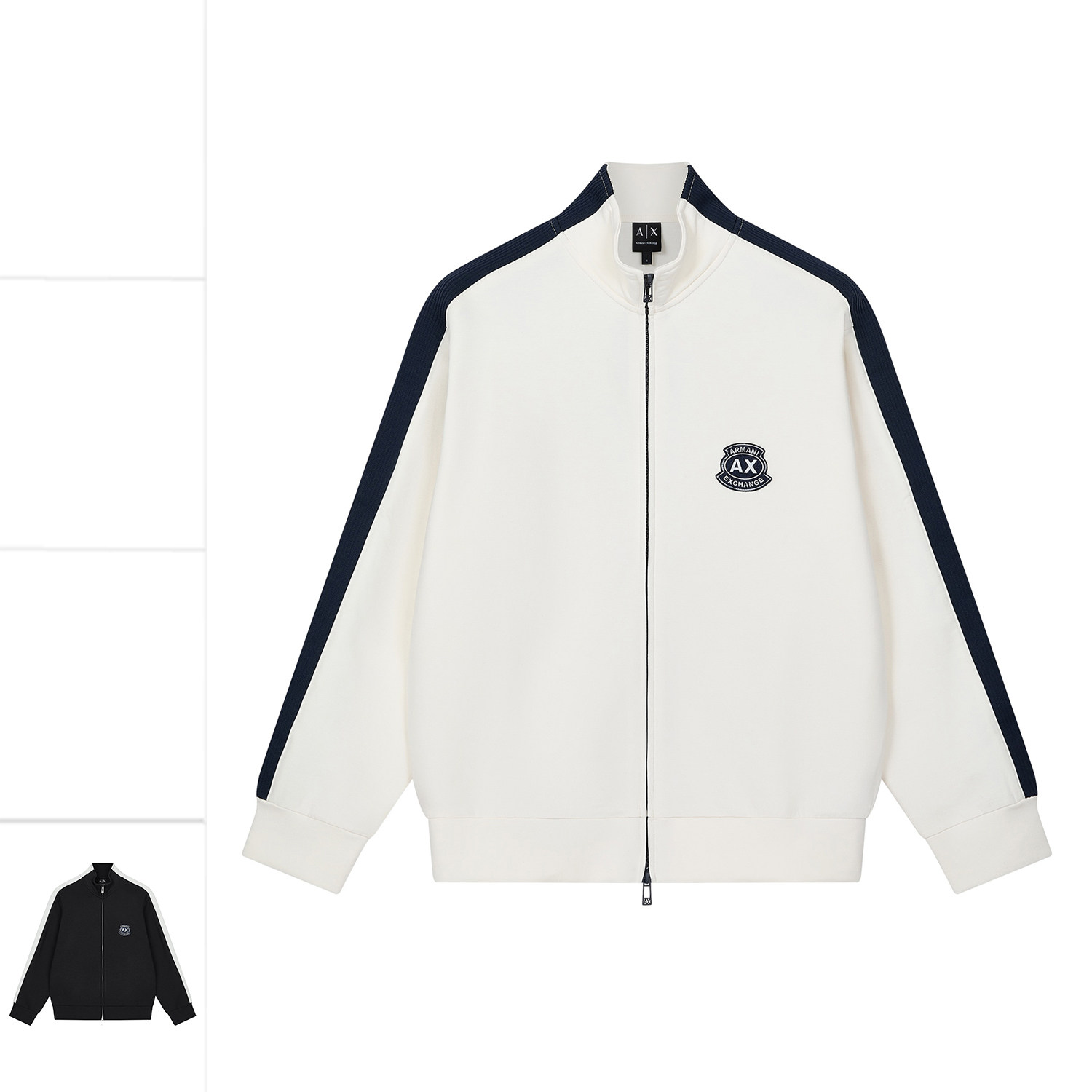 Armani/阿玛尼AX 男时尚休闲学院风开衫外套卫衣XM002367 AF13047