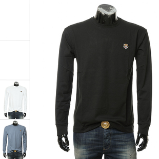 T恤 KENZO高田贤三 长袖 潮牌刺绣虎头打底衫 PFE55TS1994SG 男士