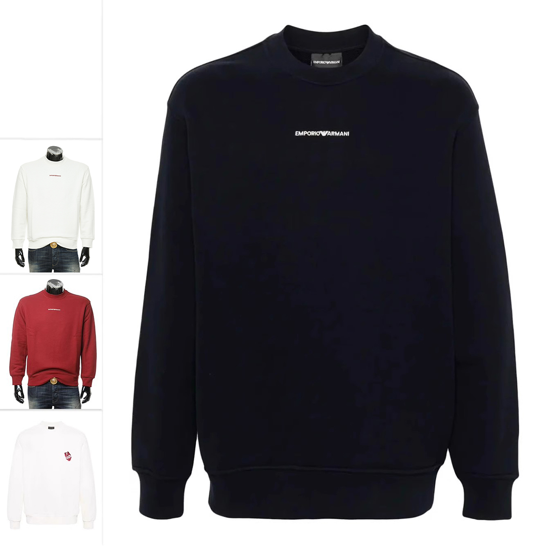 Armani/阿玛尼男士圆领卫衣