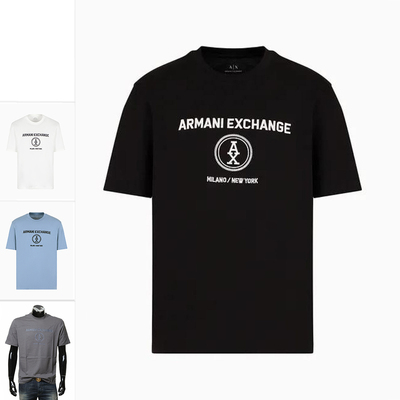 Armani/阿玛尼男士短袖T恤