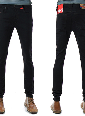 Diesel迪赛潮牌1979 SLEENKER男简约修身长裤牛仔裤A03594 09C51