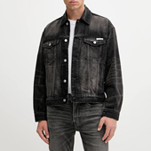 Klein Jeans Calvin 男士 宽松做旧水洗牛仔夹克外套LV04RD707G