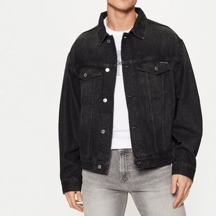Klein 时尚 Jeans 男士 做旧水洗外套牛仔夹克J30J327024 Calvin