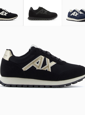 Armani/阿玛尼AX 男士时尚简约运动低帮休闲鞋 XM001960 AF19388