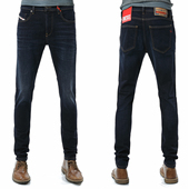 A03558 STRUKT 修身 Diesel迪赛 牛仔裤 男士 小脚水洗长裤 009ZS