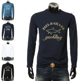 圆领T恤 SHARK鲨鱼 logo印花网球穿搭长袖 11311612 男士 PAUL