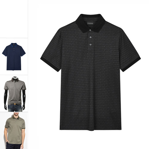 Armani/阿玛尼男士短袖POLO衫