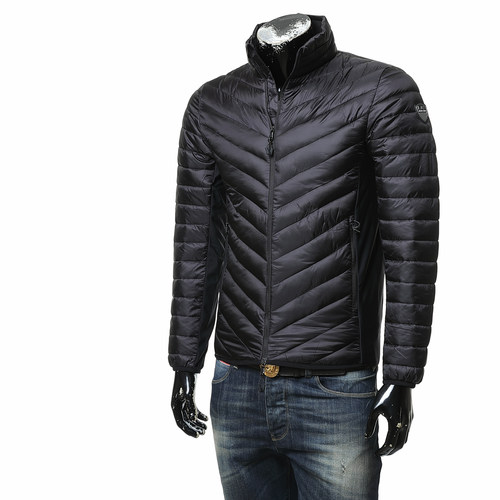 阿玛尼男士修身保暖棉夹克外套