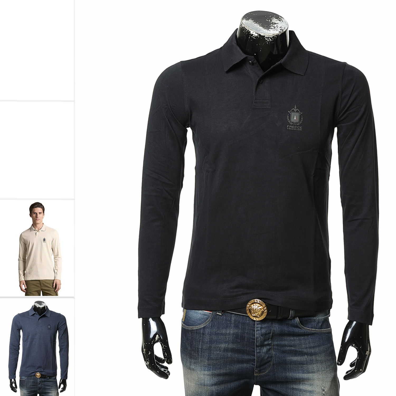 Aeronautica Militare AM 空军 男士长袖POLO衫 252PO1886UJ00703